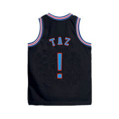 Black Youth Taz Space Jam Tune Squad Jersey for Youth/Kids/Toddler