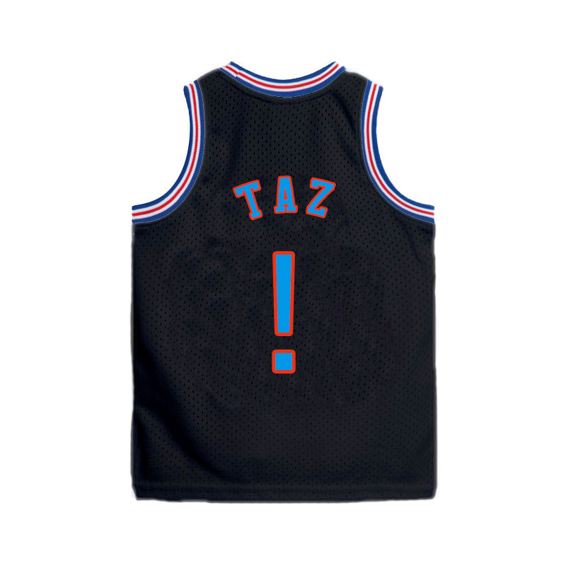 Black Youth Taz Space Jam Tune Squad Jersey for Youth/Kids/Toddler