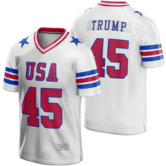 Trump 45 Football Jersey