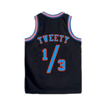 Black Youth Tweety 1/3 Space Jam Tune Squad Jersey for Youth/Kids/Toddle thumbnail