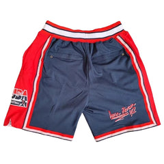 Men's 1992 USA Basketball Shorts With Zipper Pockets