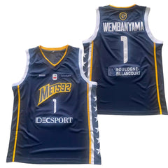 Victor Wembanyama Mets 92 Jersey | Metropolitans Basketball jersey