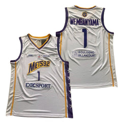 Victor Wembanyama Mets 92 Jersey | Metropolitans Basketball jersey