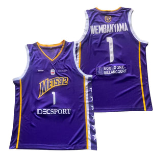 Victor Wembanyama Mets 92 Jersey | Metropolitans Basketball jersey