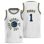 White Rookie of The Year Basketball Jersey thumbnail
