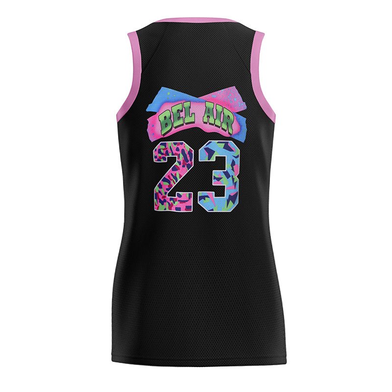 90s Bel Air 23 Throwback Basketball Jersey Dress Jersey One