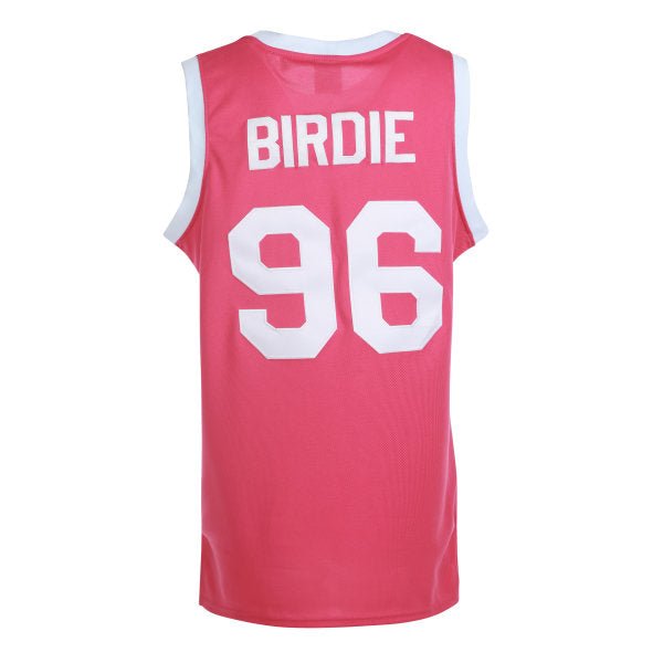 Above the Rim birdie 96 pink basketball jersey for women back