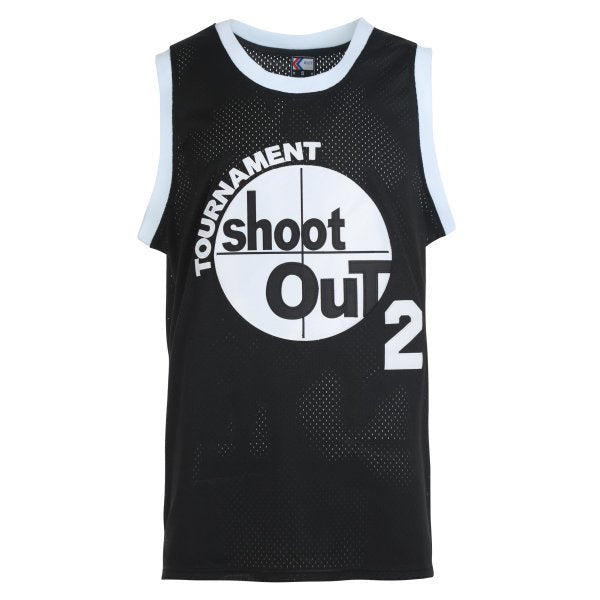 Above the Rim tournament 2 black basketball jersey for men