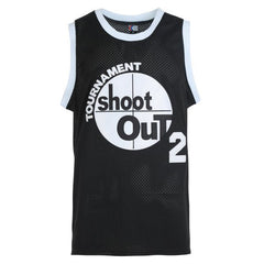 Above the Rim tournament 2 black basketball jersey for men