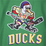 mighty ducks green skating duck logo thumbnail