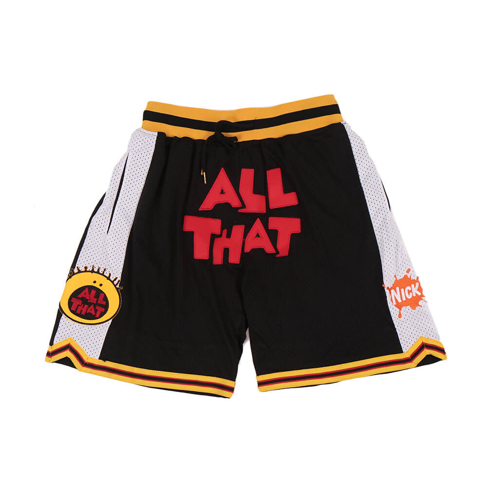 All That Streetwear Basketball Shorts with Pockets Jersey One