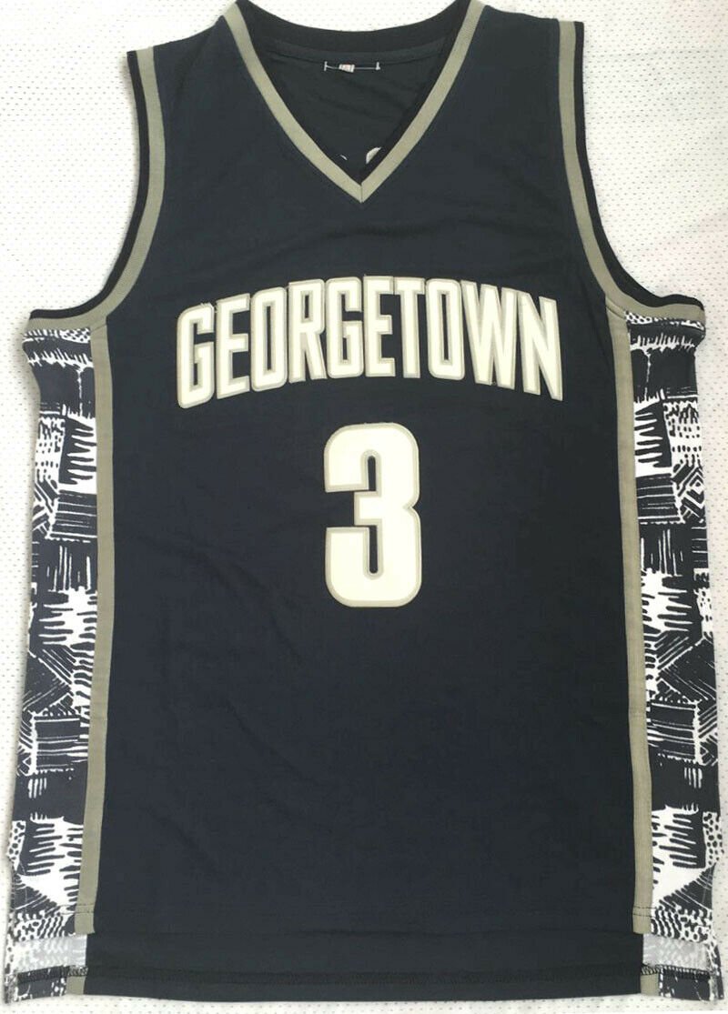 Allen Iverson #3 Georgetown Hoyas Jersey Jersey One