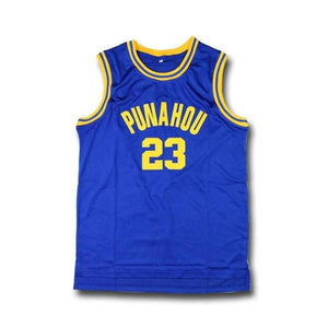 Barack Obama Punahou High School Basketball Jersey
