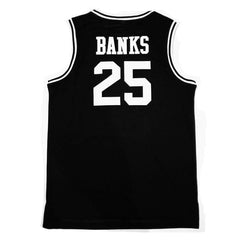 Bel Air Academy Carlton Banks #25 Fresh Prince Jersey Jersey One