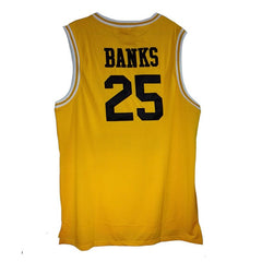 Bel Air Academy Carlton Banks #25 Fresh Prince Jersey Jersey One