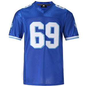 Billy Bob #69 Varsity Blues West Canaan Coyotes Football Jersey