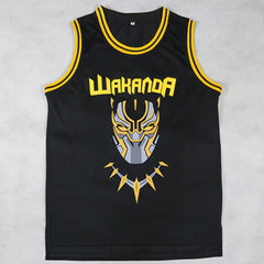 Black Panther #1 T'Challa Shirts #2 Killmonger Basketball Jersey Jersey One