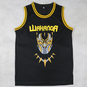 Black Panther #1 T'Challa Shirts #2 Killmonger Basketball Jersey