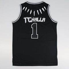 Black Panther #1 T'Challa Shirts #2 Killmonger Basketball Jersey Jersey One
