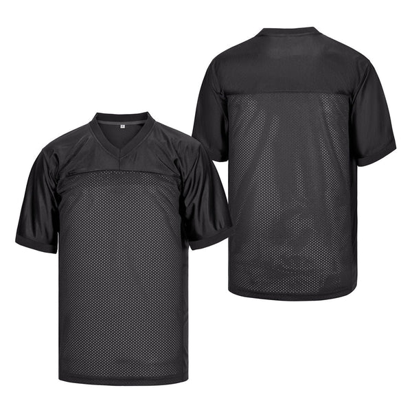 Blank Black Football Jersey Uniform Jersey One