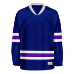 blank blue and purple hockey jersey thumbnail