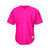 Blank Deep Pink And Deep Pink Baseball Jersey Jersey One