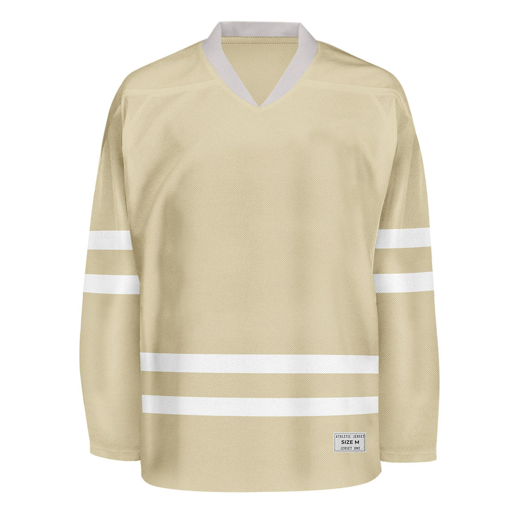 Blank Desert Sand Hockey Jersey