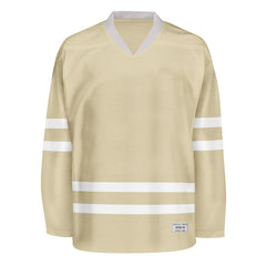 Blank Desert Sand Hockey Jersey