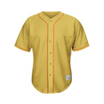 blank gold and orange baseball jersey front thumbnail