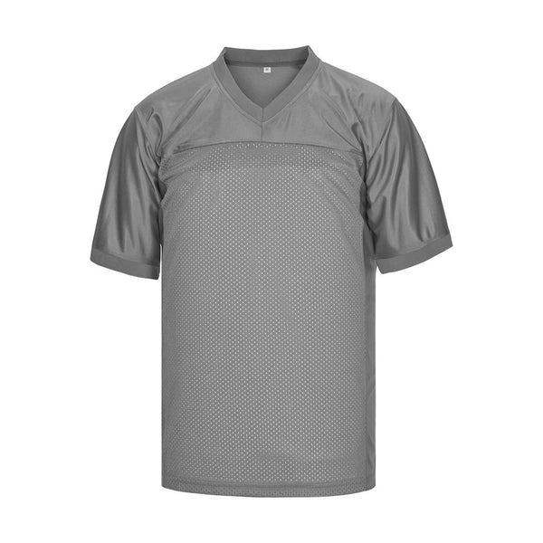 Blank Grey Football Jersey Uniform Jersey One