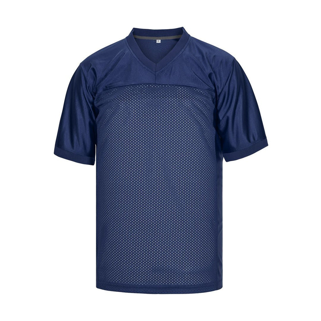 Blank Navy Football Jersey Uniform Jersey One