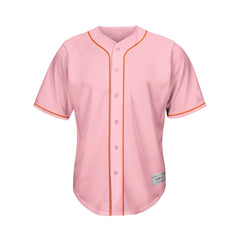 Blank Light Pink Baseball Jersey Wholesale