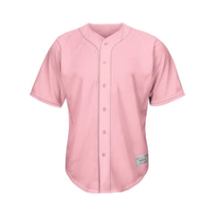 Blank Light Pink Baseball Jersey Wholesale