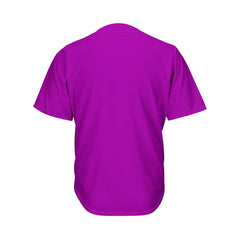 Blank Purple And Purple Baseball Jersey Jersey One
