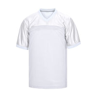 Blank White Football Jersey Uniform Jersey One thumbnail