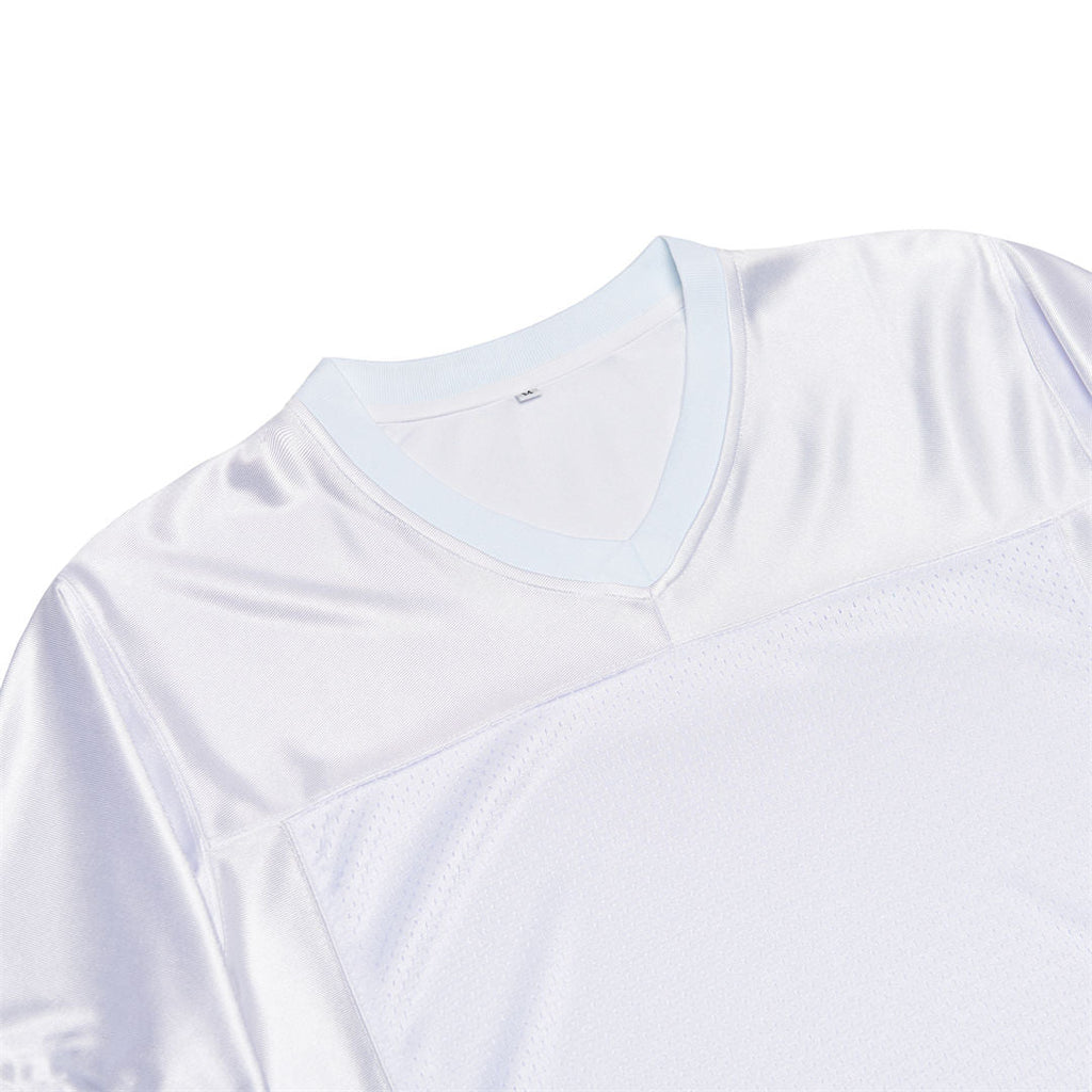 Blank White Football Jersey Uniform Jersey One