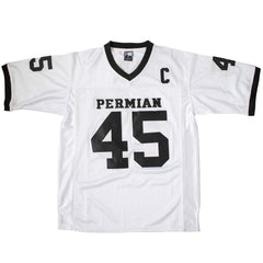 Boobie Miles #45 Permian Panthers White Football Jersey - Front View