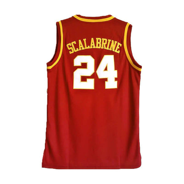 Brain Scalabrine #24 USC College Basketball Jersey Jersey One