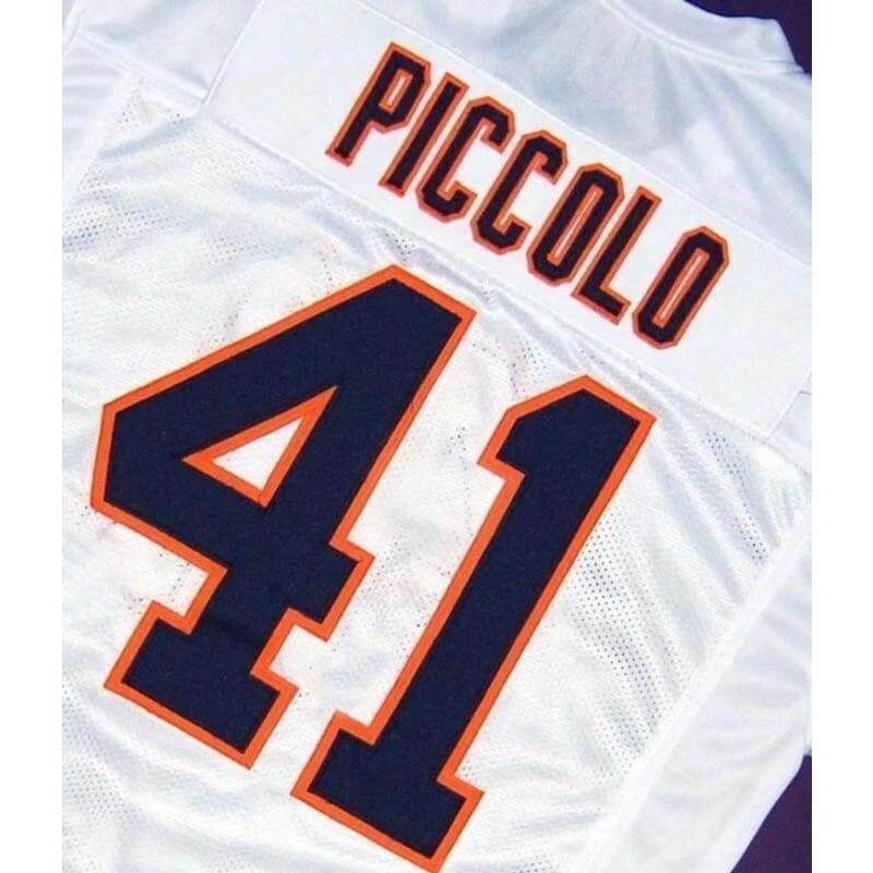 Brian Piccolo Brian's Song 41 Football Jersey back detail
