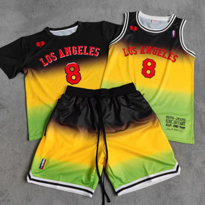 Bryant Basketball Jersey, BaseballJersey, and Shorts