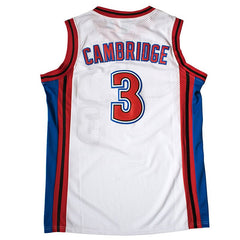 Calvin Cambridge #3 LA Knights White Jersey - Back View with Stitched Name and Numbers