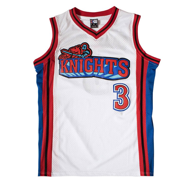 Calvin Cambridge #3 LA Knights White Basketball Jersey - Front View