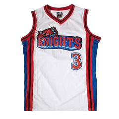 Calvin Cambridge #3 LA Knights White Basketball Jersey - Front View