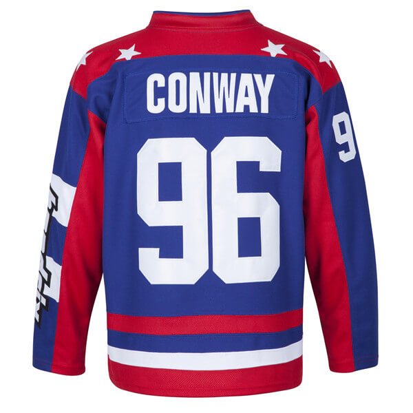 charlie conway #96 mighty ducks D2 usa hockey jersey back