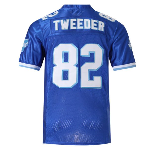 Charlie Tweeder #82 Varsity Blues West Canaan Coyotes Jersey Jersey One