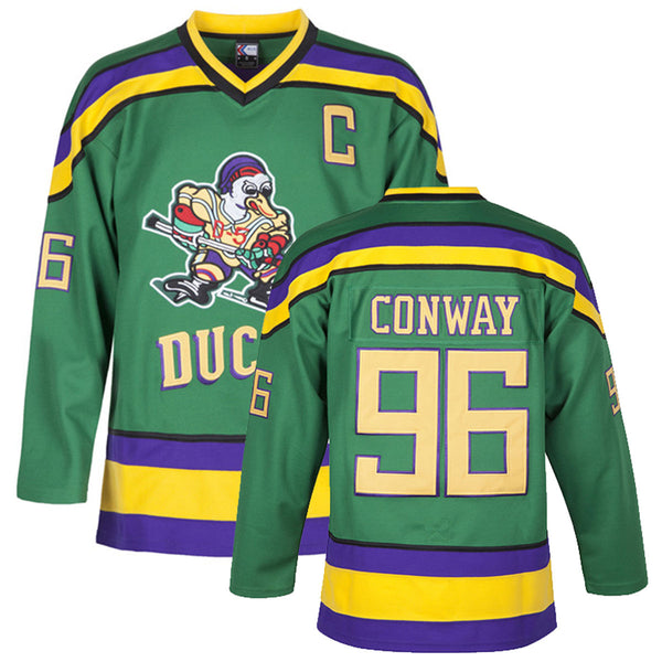 charlie conway jersey for men from movie the mighty ducks