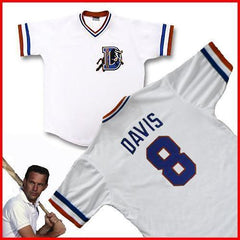 Crash Davis Bull Durham Movie Jersey Jersey One