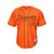 Custom Baseball Jersey Orange Black Design Jersey One