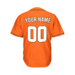 Custom Orange Baseball Jersey thumbnail