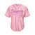 Custom Baseball Jersey Pink Purple Design Jersey One